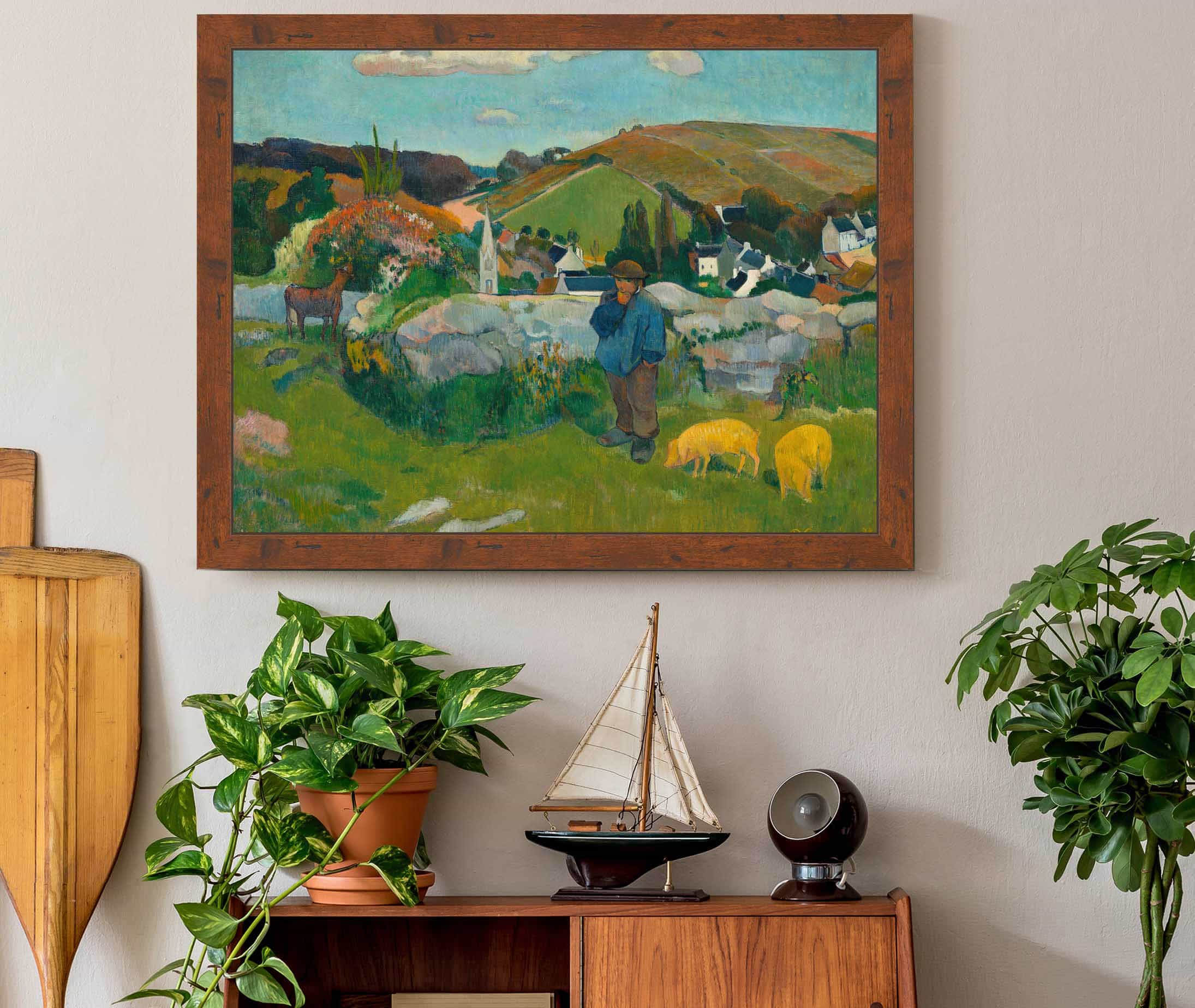 The Swineherd by Paul Gauguin - Image 3