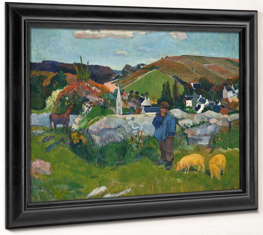The Swineherd By Paul Gauguin - Image 6