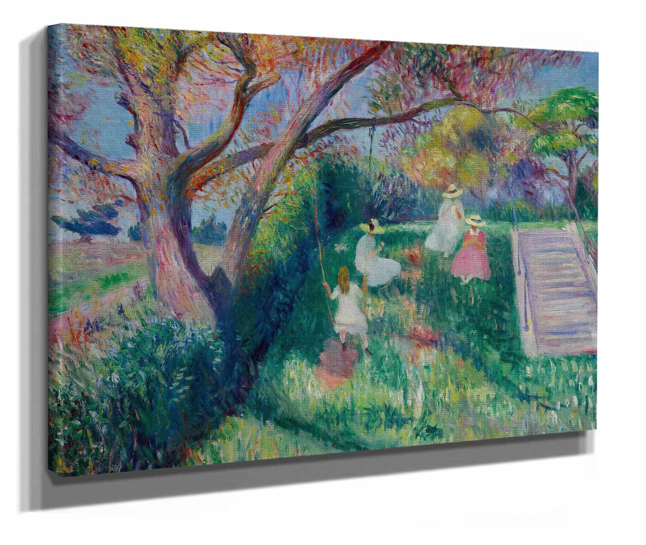The Swing by William James Glackens - Image 2