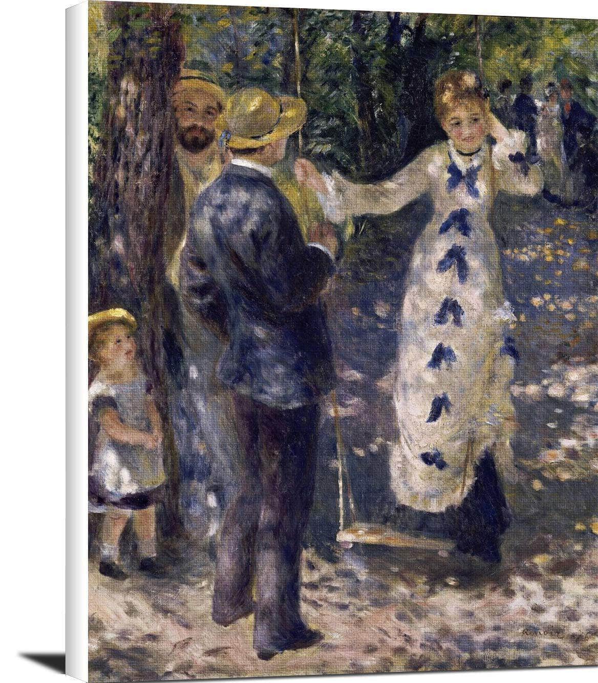 The Swing Painting Auguste Renoir Canvas Art