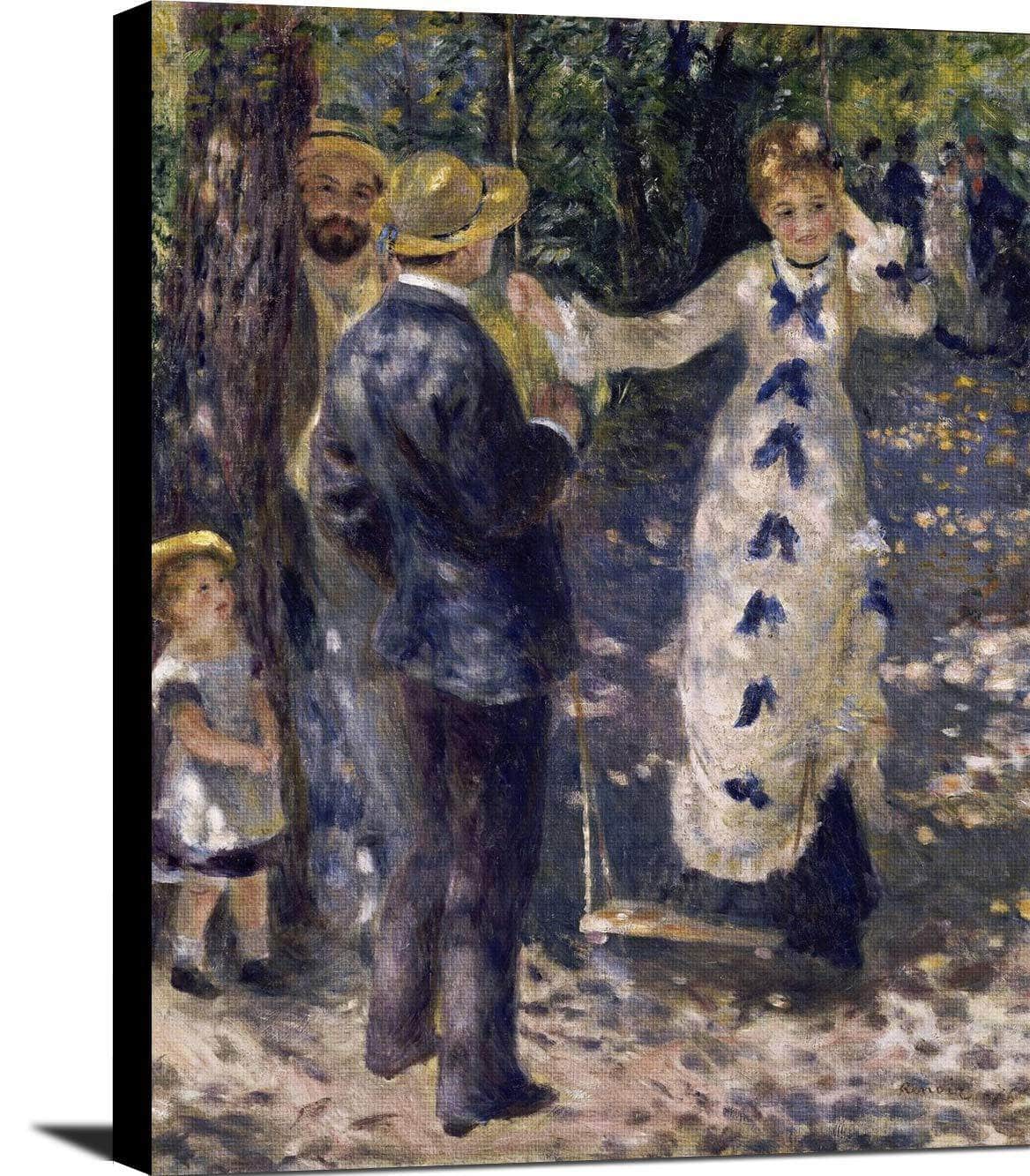 The Swing Painting Auguste Renoir Canvas Art - Image 2
