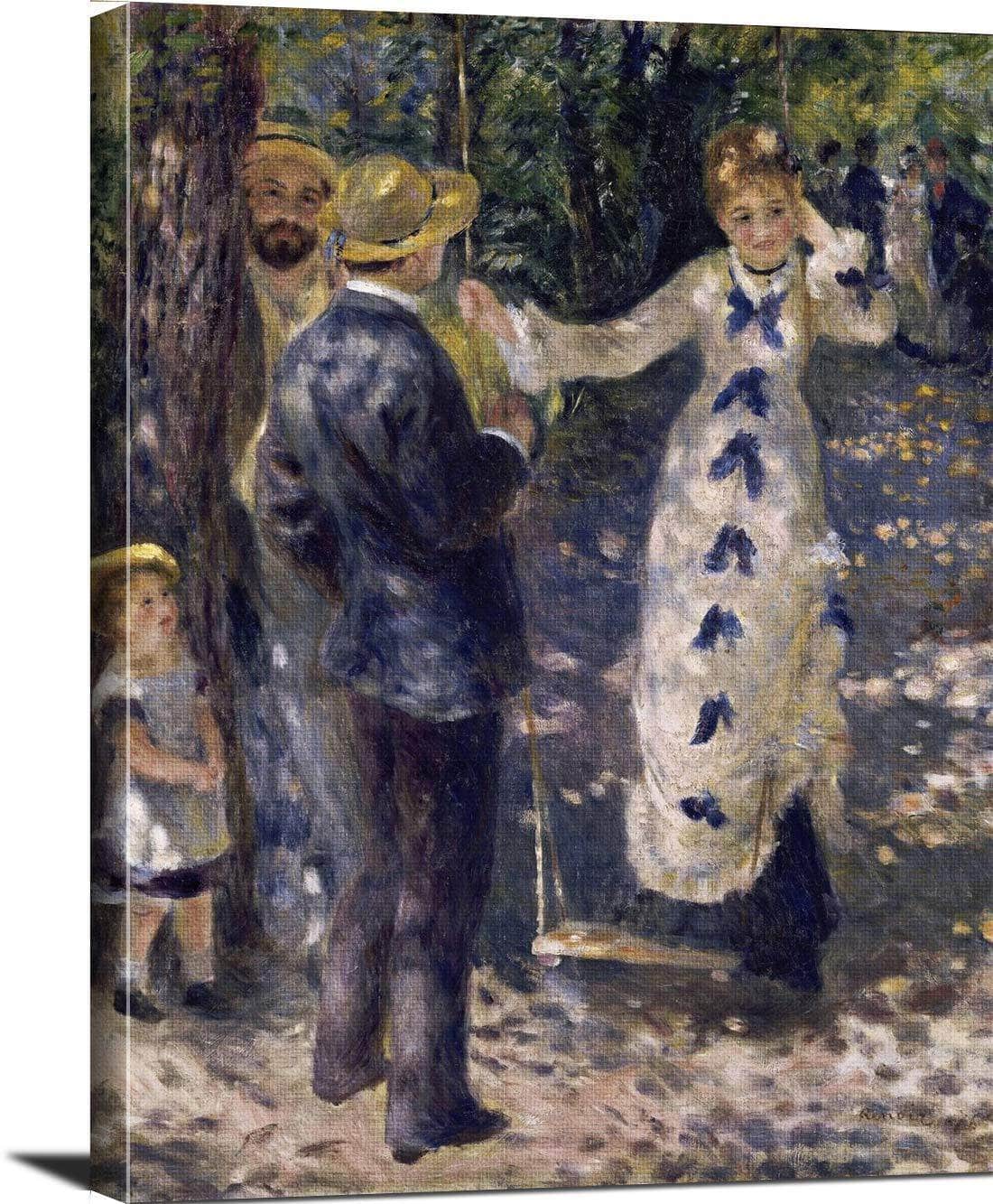 The Swing Painting Auguste Renoir Canvas Art - Image 3