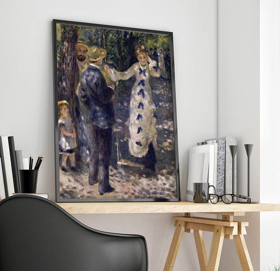 The Swing Painting Auguste Renoir Canvas Art - Image 4