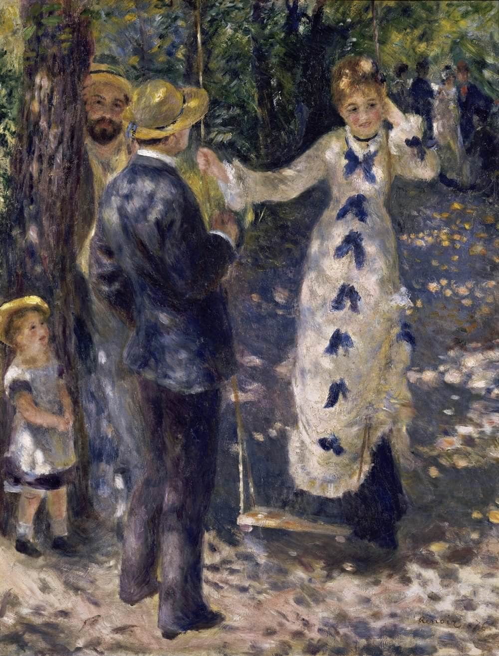 The Swing Painting Auguste Renoir Canvas Art - Image 5