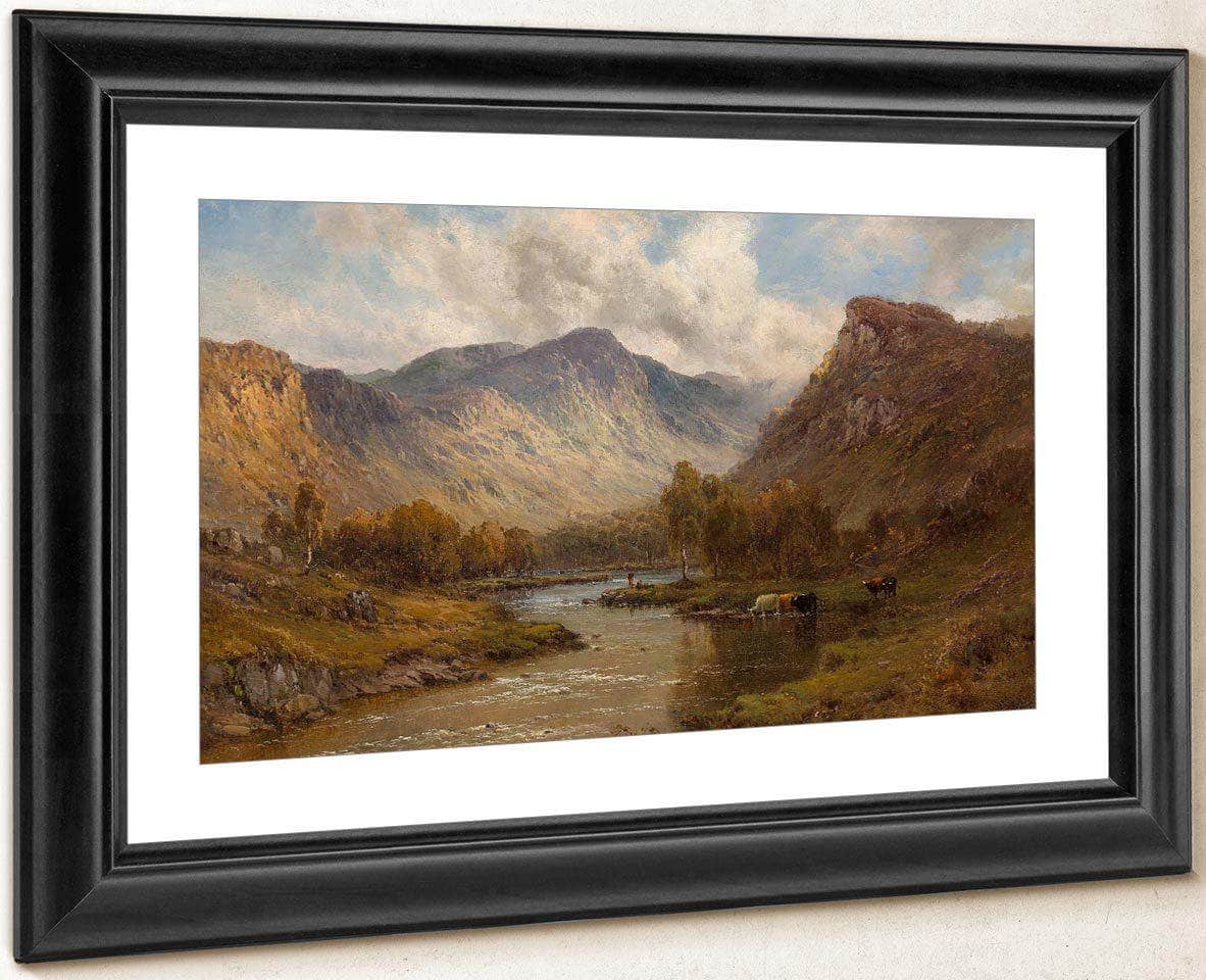 The Tay Near Dunkeld Scotland By Alfred De Breanski - Image 4