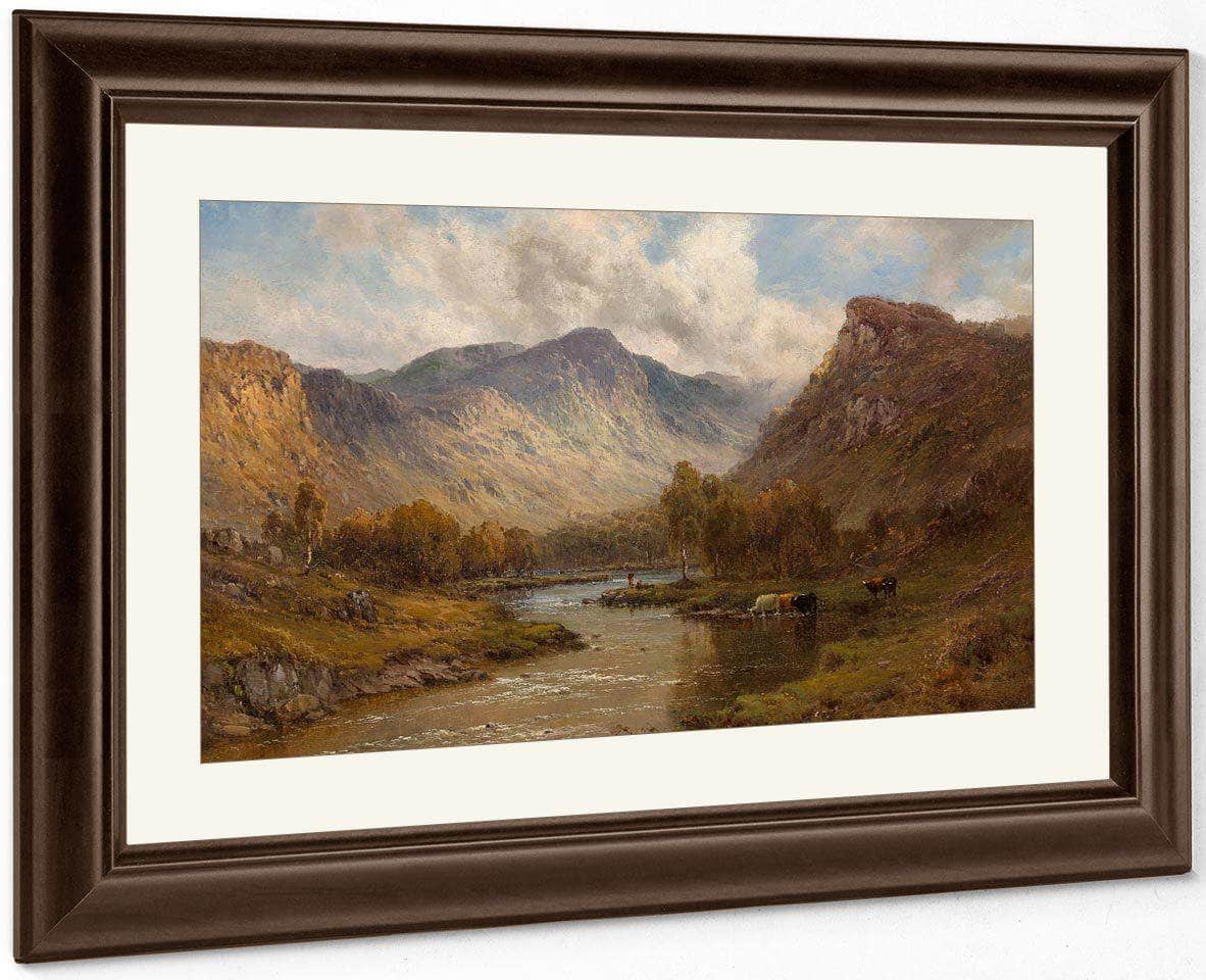 The Tay Near Dunkeld Scotland By Alfred De Breanski - Image 5