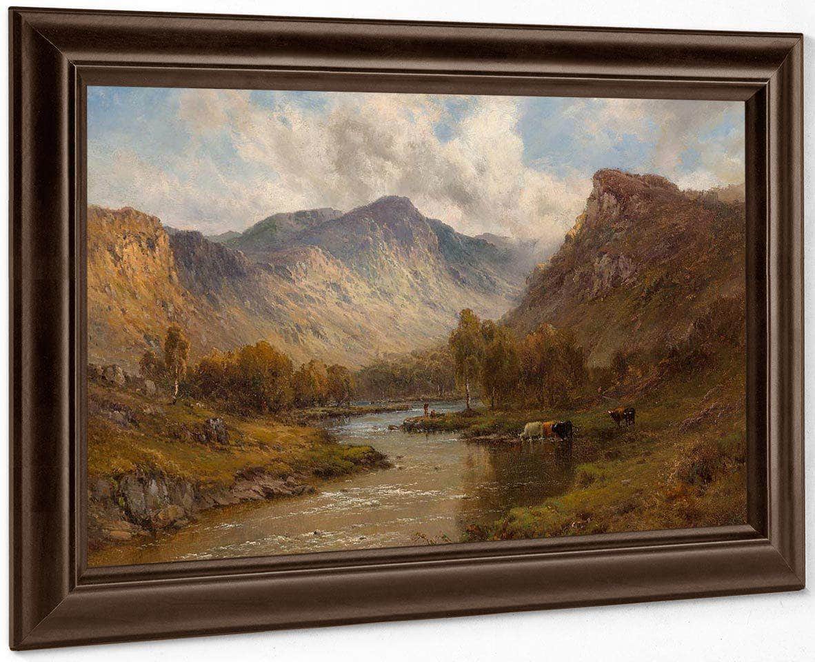 The Tay Near Dunkeld Scotland By Alfred De Breanski - Image 6