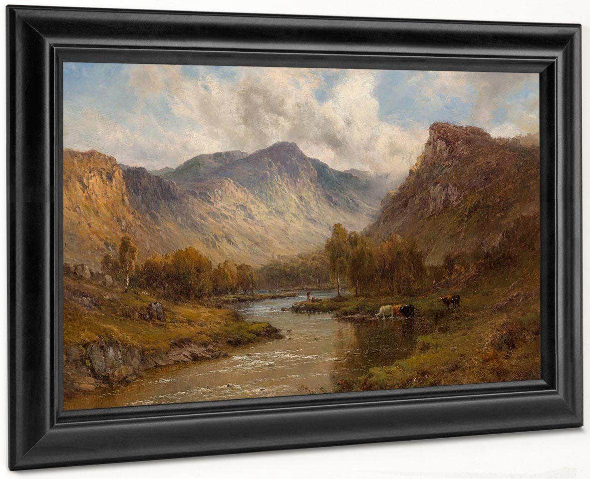 The Tay Near Dunkeld Scotland By Alfred De Breanski - Image 8