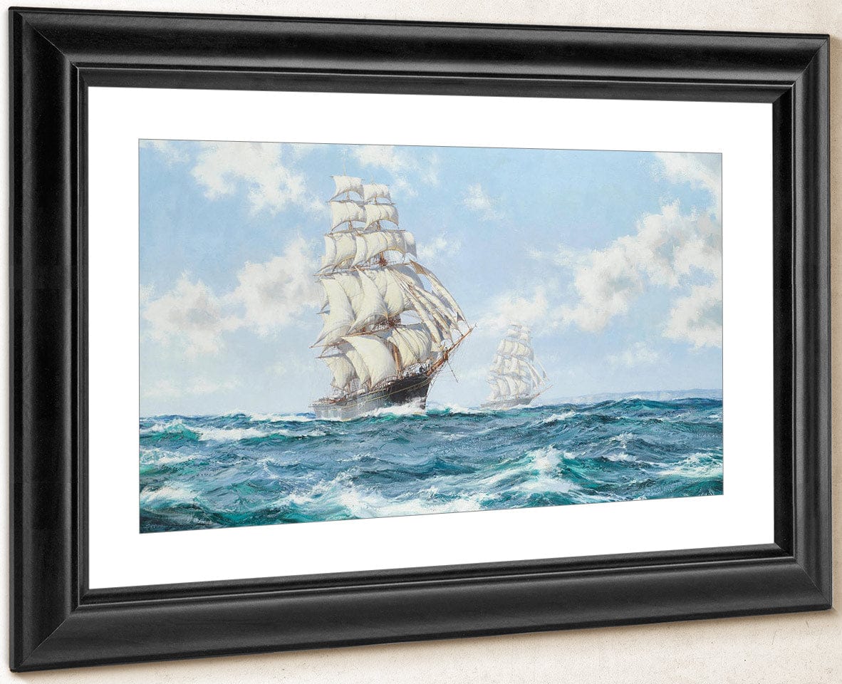The Tea Clippers The Race Between Taeping And Ariel In 1866 Off Lands End By Lewis A - Image 4