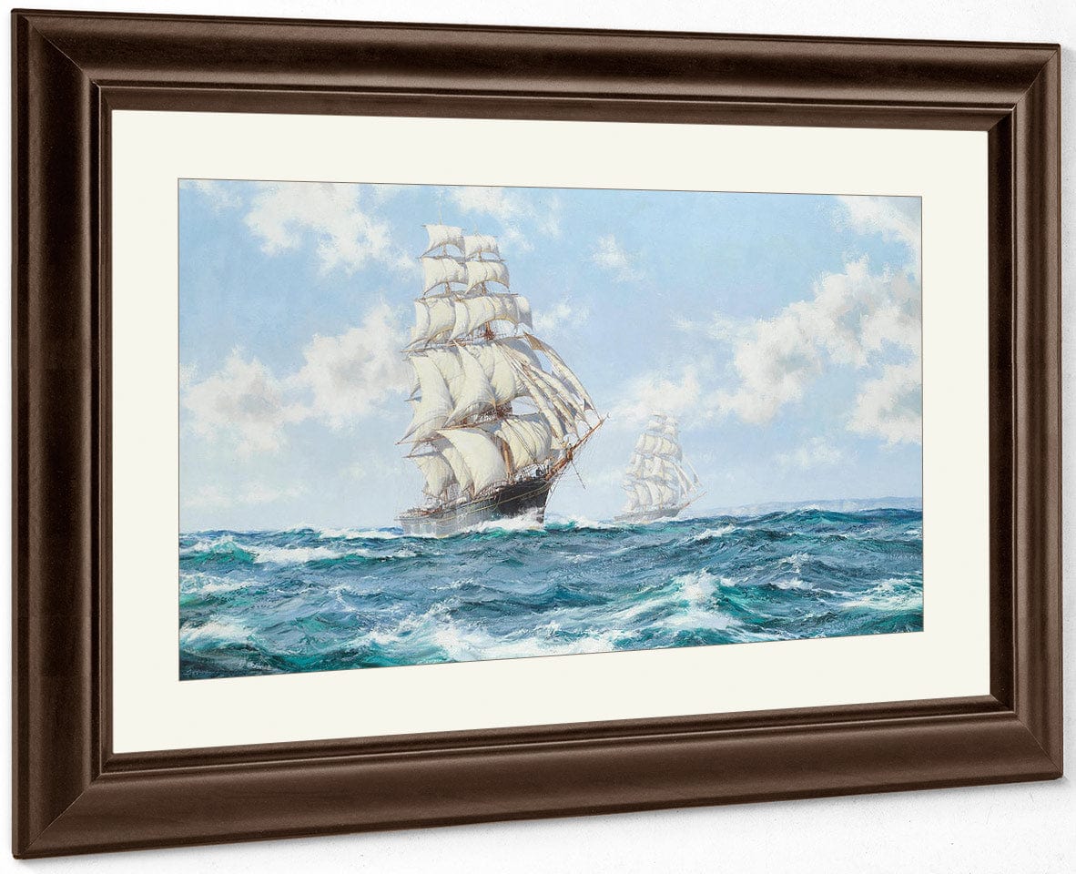 The Tea Clippers The Race Between Taeping And Ariel In 1866 Off Lands End By Lewis A - Image 5