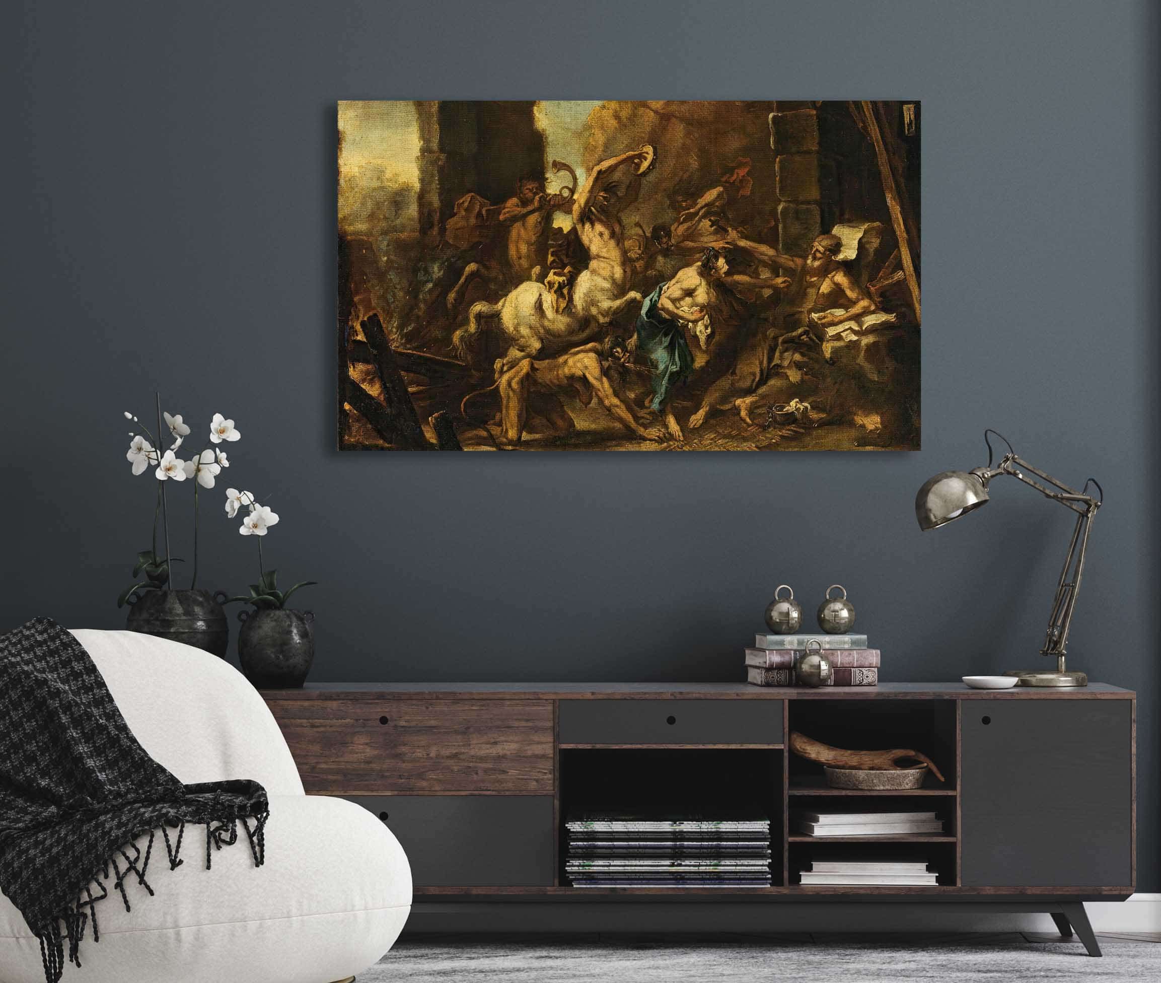 The Temptation Of Saint Anthony by Sebastiano Ricci - Image 13