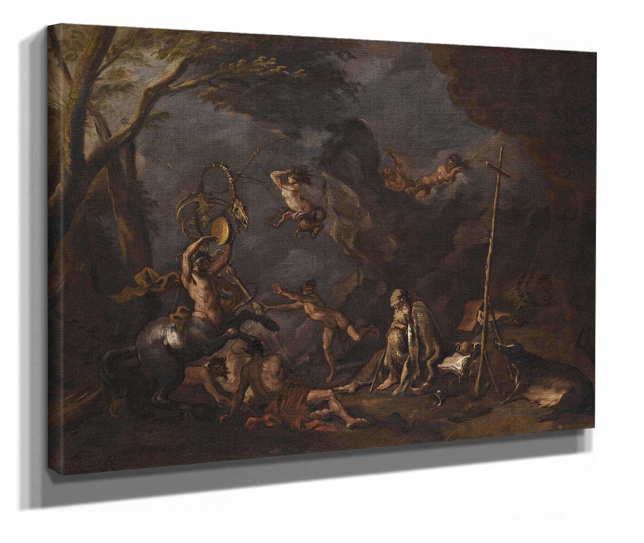 The Temptation Of Saint Anthony by Sebastiano Ricci - Image 4