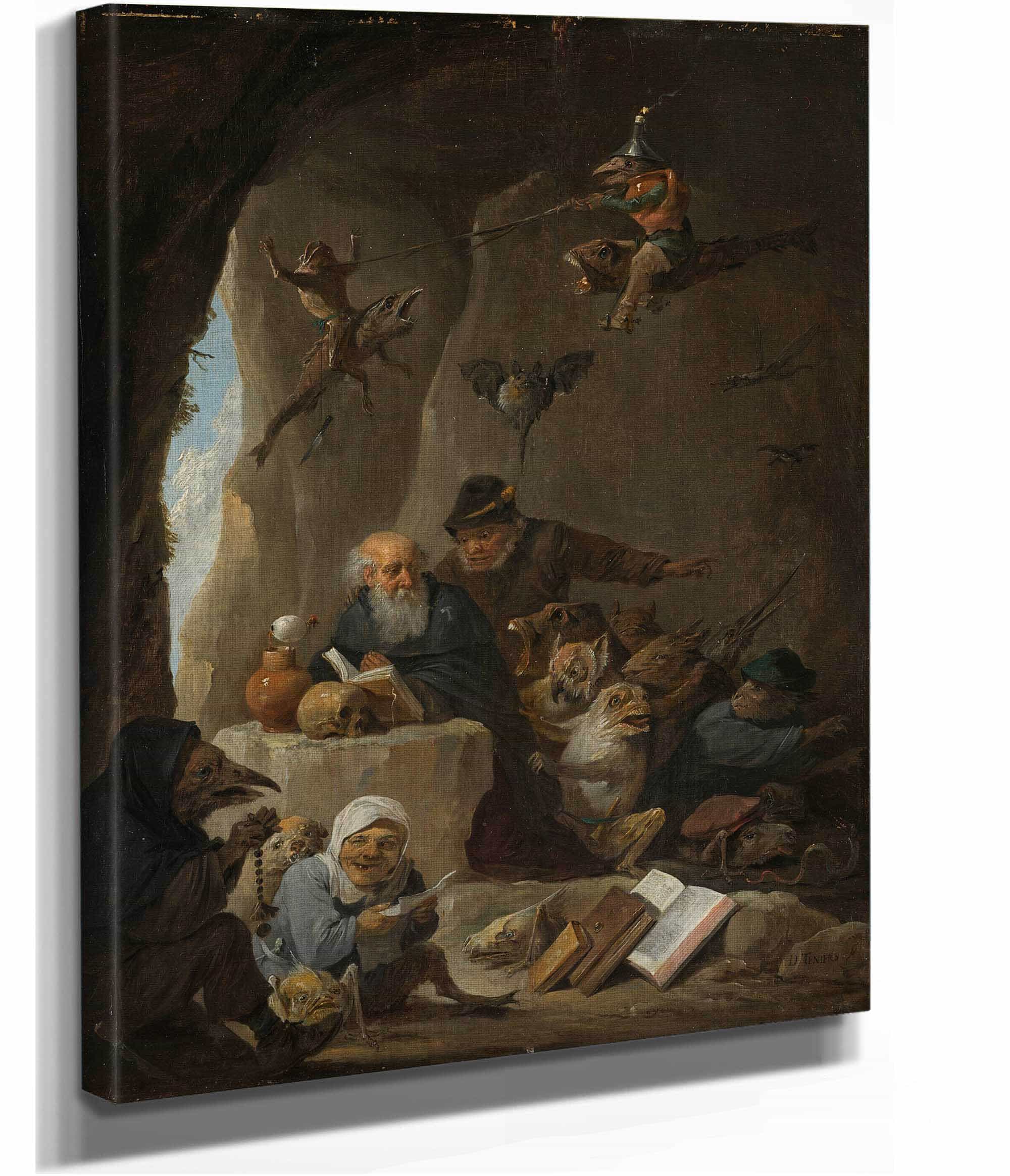 The Temptation Of St Anthony by David Teniers The Younger - Image 2