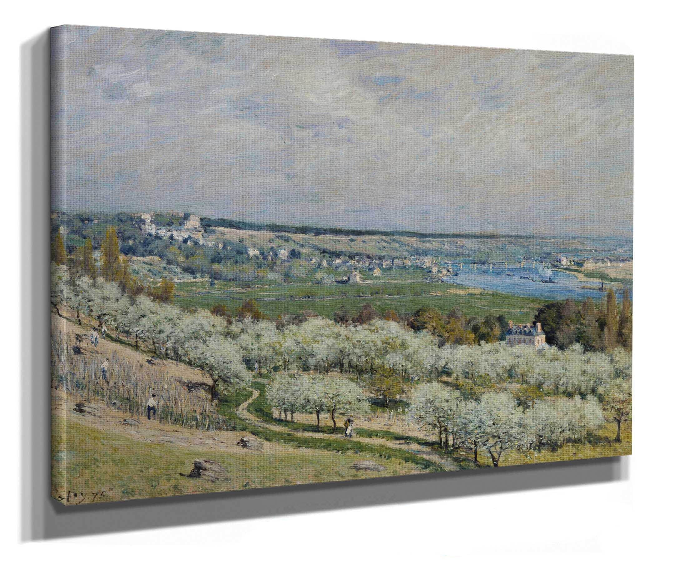 The Terrace At Saint Germain Spring by Alfred Sisley - Image 2
