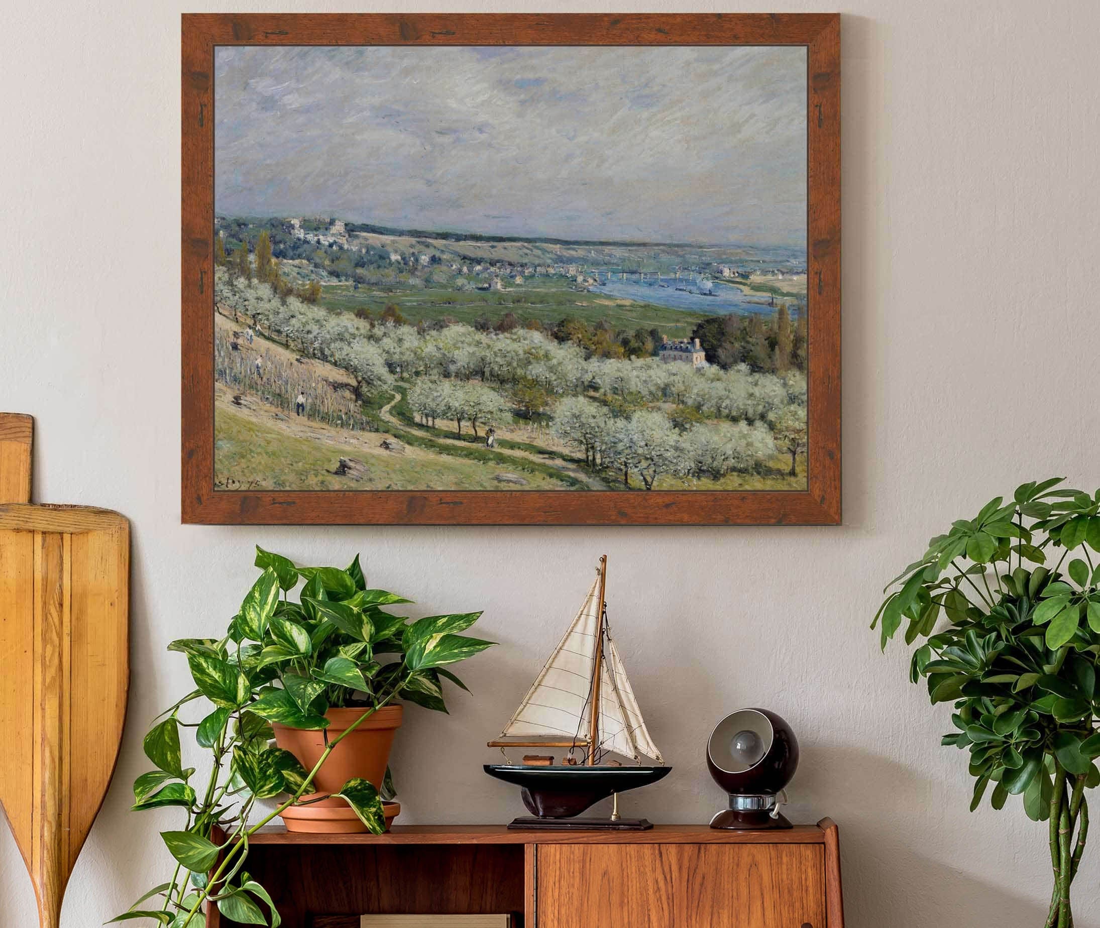 The Terrace At Saint Germain Spring by Alfred Sisley - Image 3