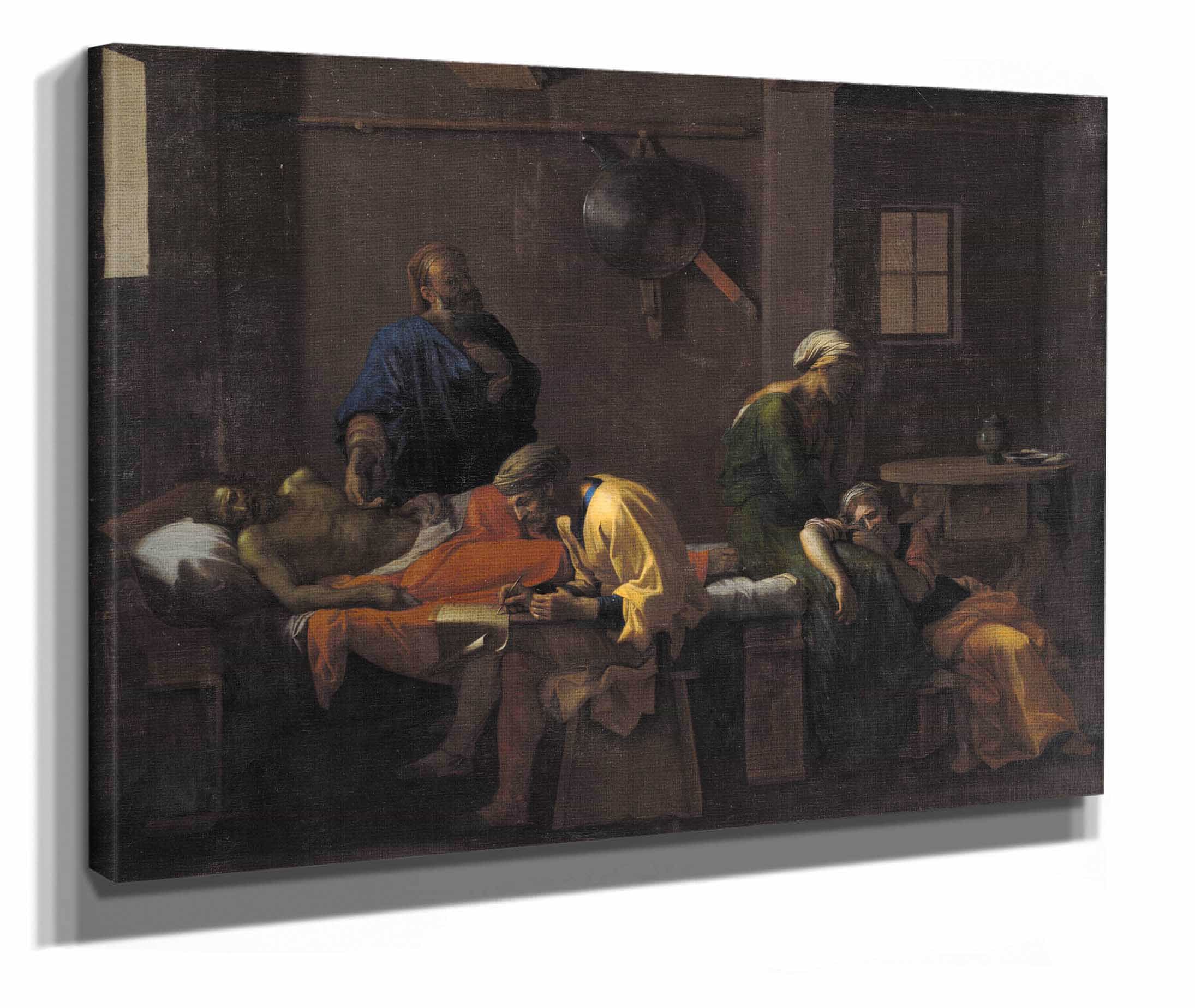 The Testament Of Eudamidas by Nicolas Poussin - Image 2