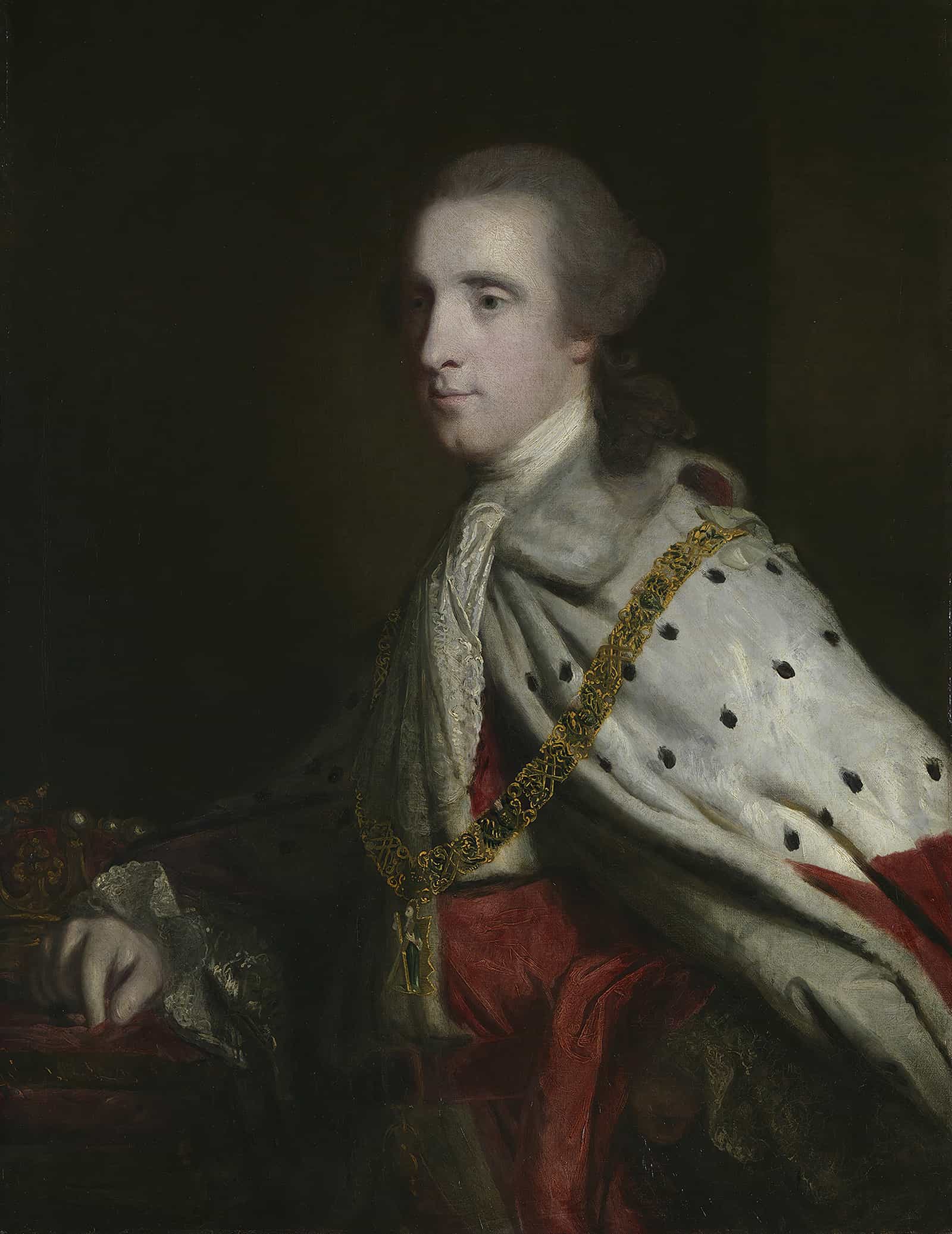 The Th Duke Of Queensberry Old Q As Earl Of March by Sir Joshua Reynolds