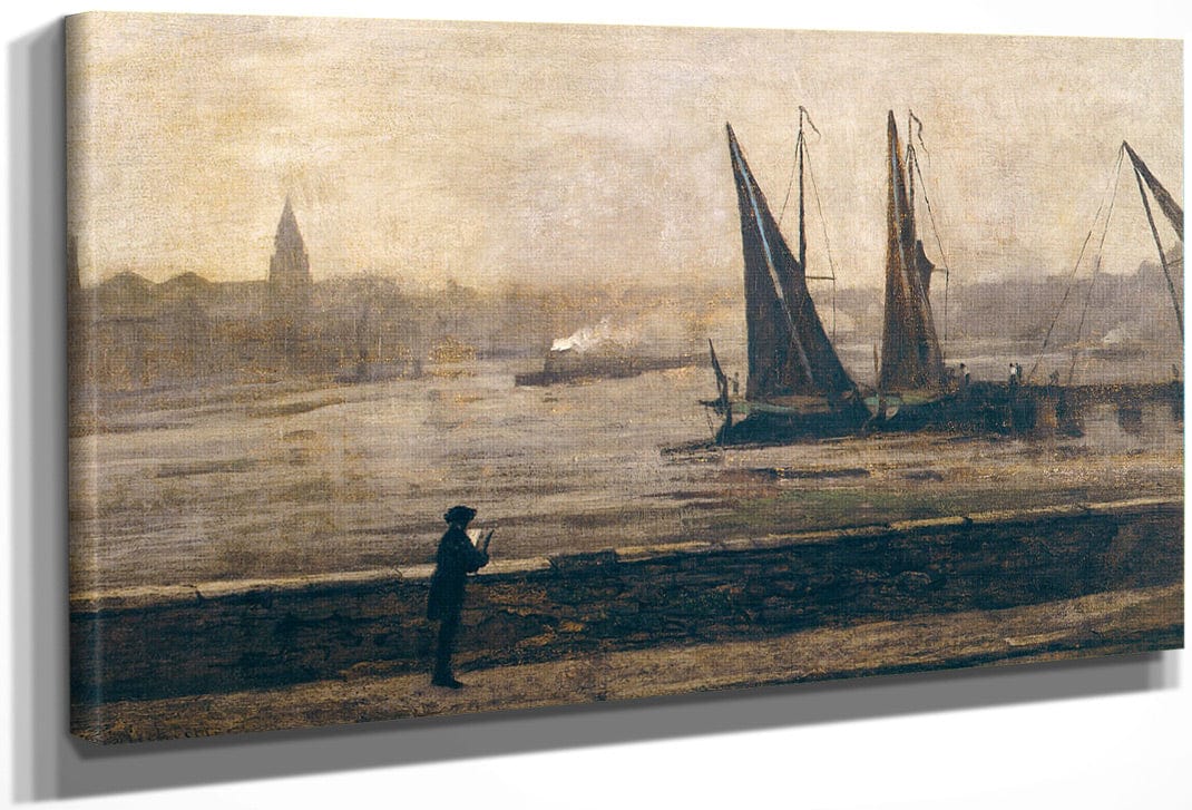 The Thames From Battersea Bridge By James McNeill Whistler