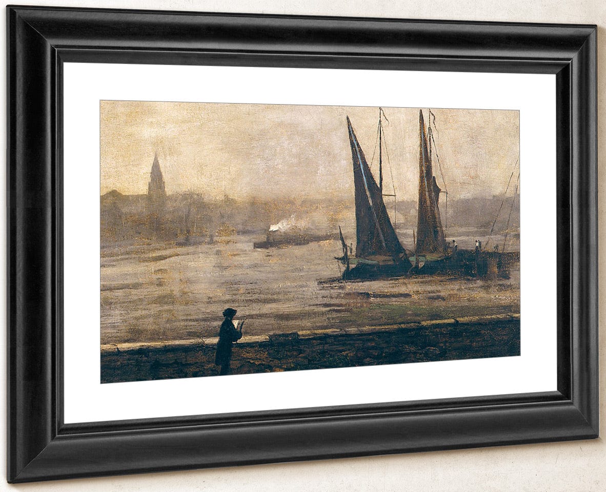 The Thames From Battersea Bridge By James McNeill Whistler - Image 2