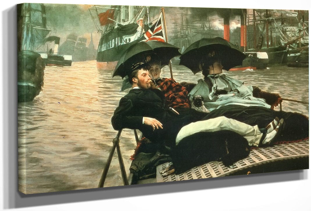 The Thames By James Tissot