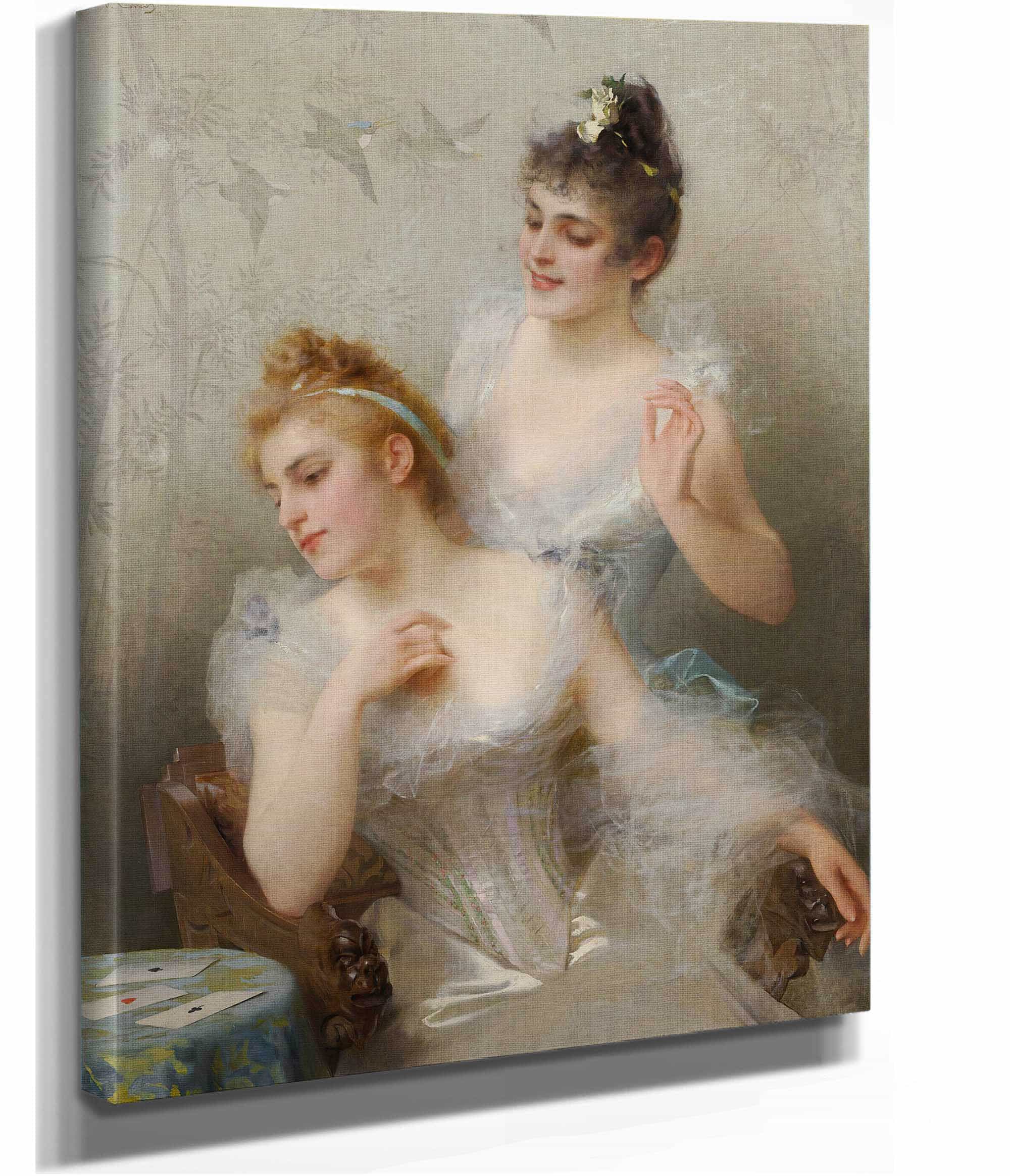 The Three Aces by Vittorio Matteo Corcos - Image 2