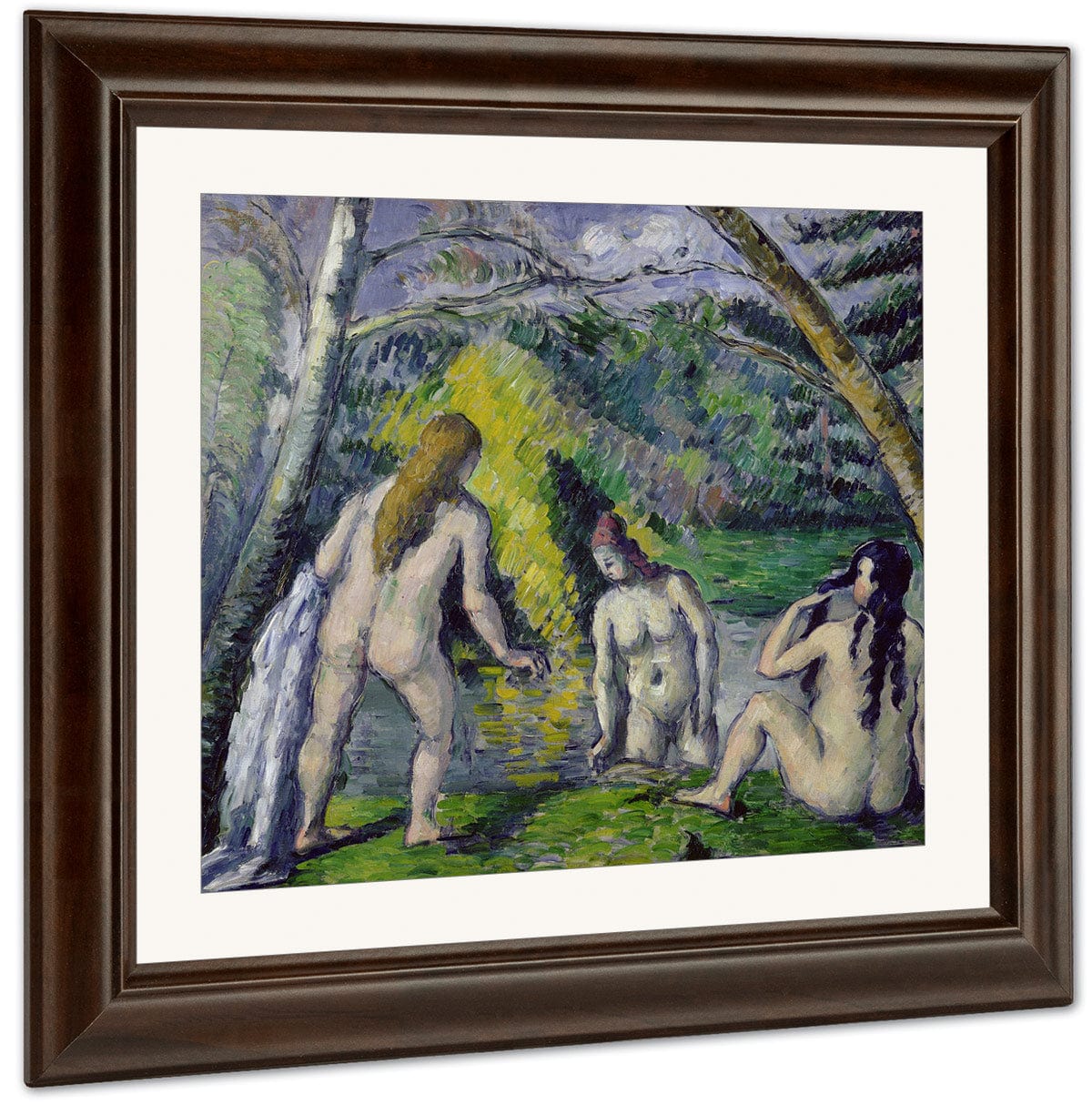 The Three Bathers By Paul Cezanne - Image 3
