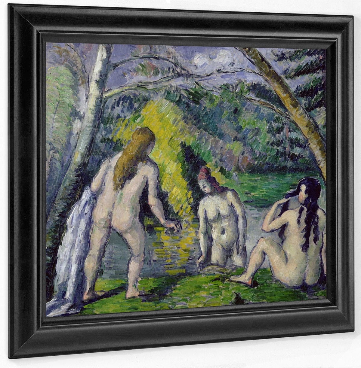 The Three Bathers By Paul Cezanne - Image 6