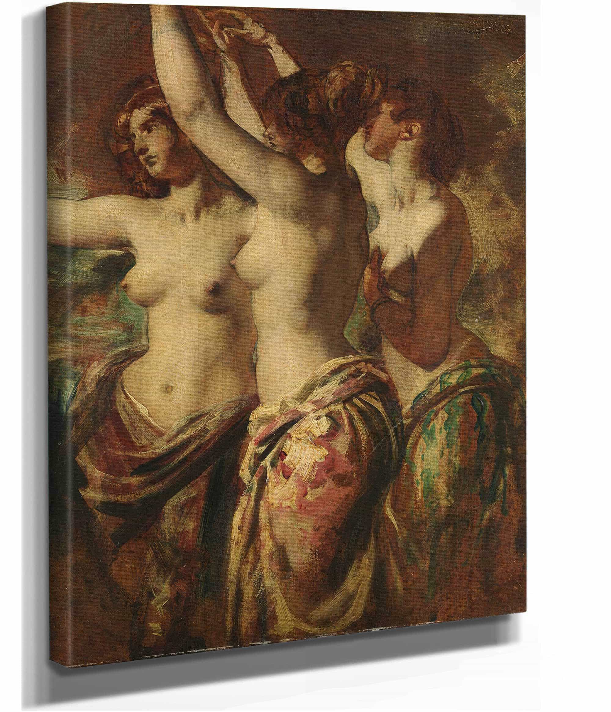 The Three Graces by William Etty - Image 2