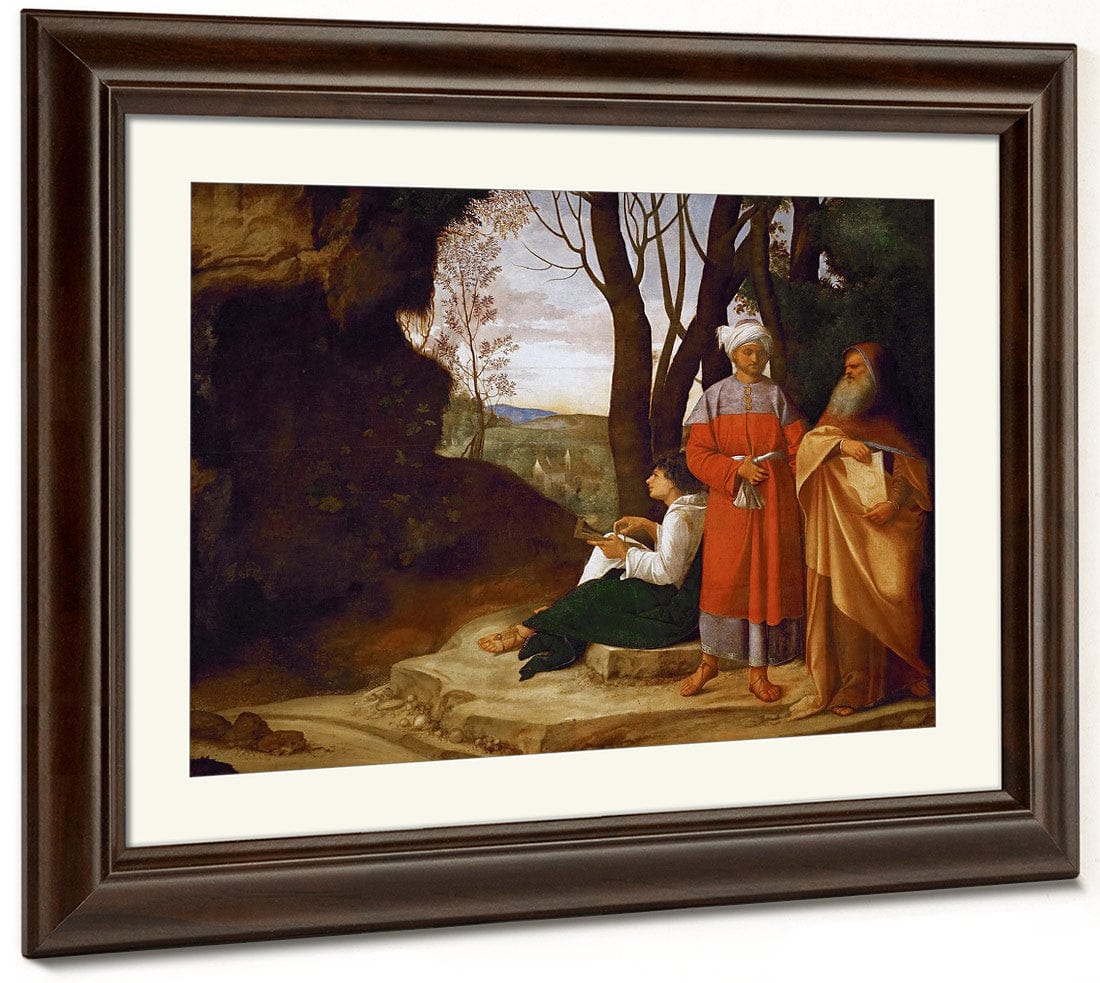 The Three Philosophers 1509 By Giorgione - Image 5