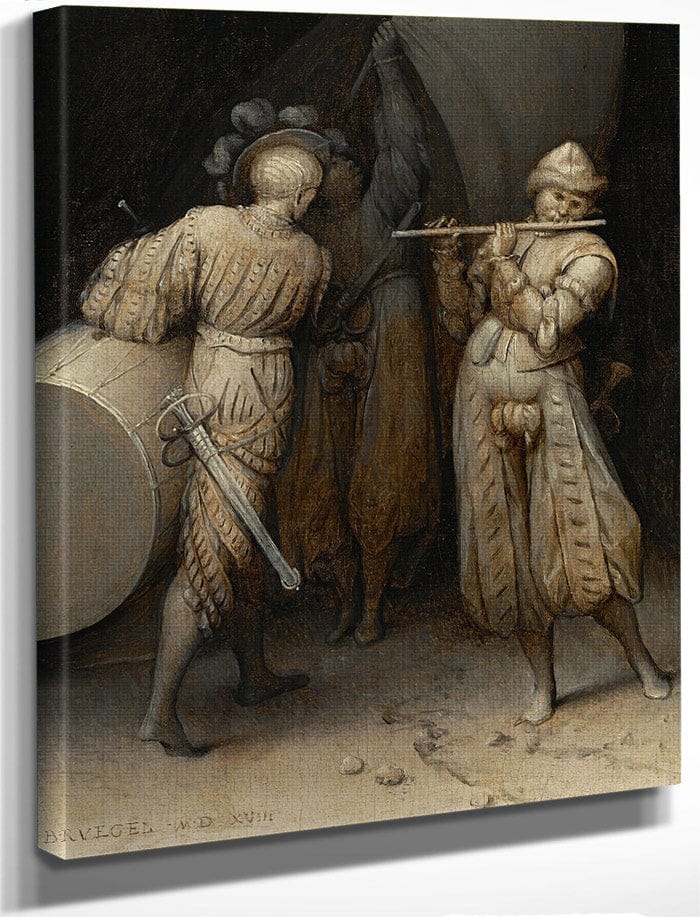The Three Soldiers De Drie Soldaten 1568 20 3X17 8 Frick Collection 1 By The Elder