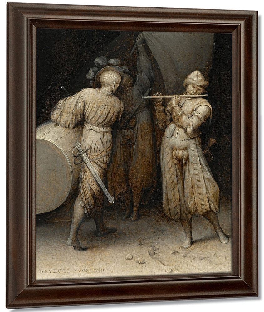 The Three Soldiers De Drie Soldaten 1568 20 3X17 8 Frick Collection 1 By The Elder - Image 5