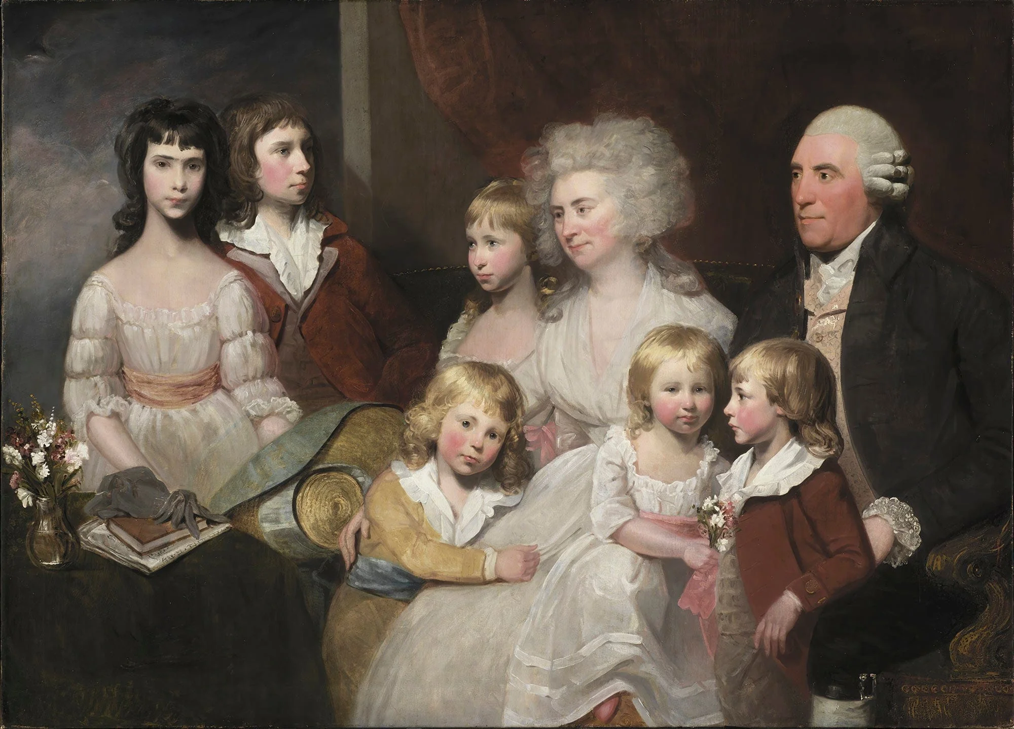 The Todd Family by Gilbert Stuart
