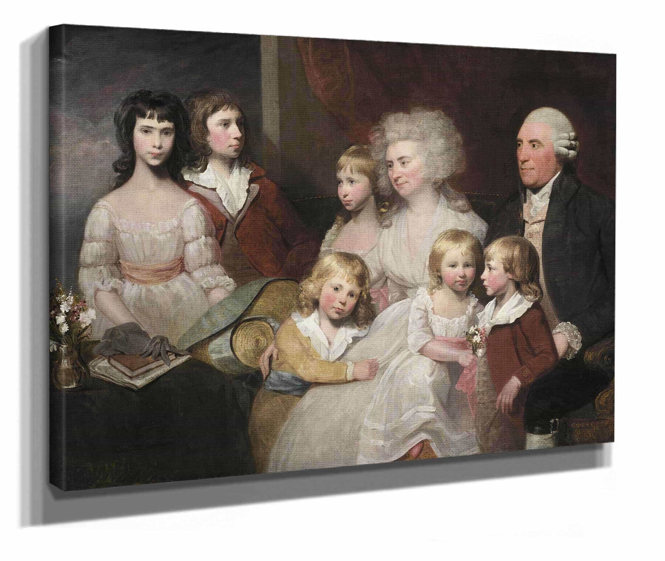 The Todd Family by Gilbert Stuart - Image 2