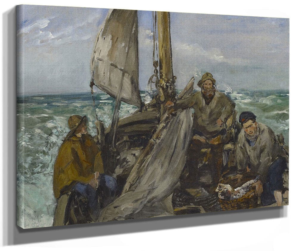 The Toilers Of The Sea By Edouard Manet