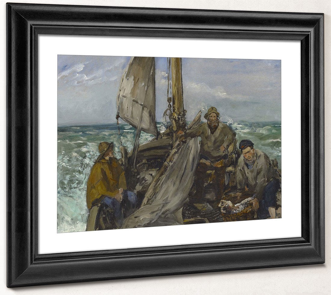 The Toilers Of The Sea By Edouard Manet - Image 4