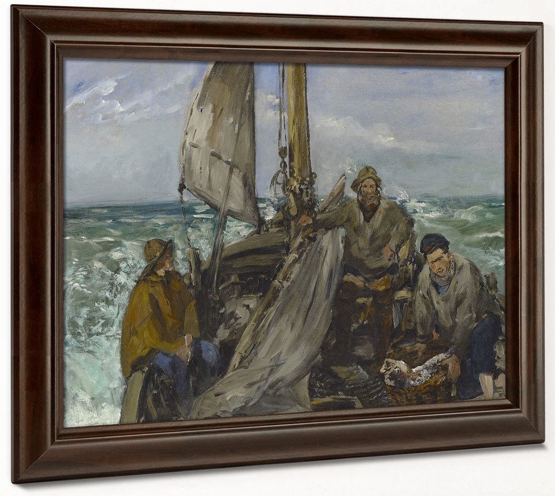 The Toilers Of The Sea By Edouard Manet - Image 6