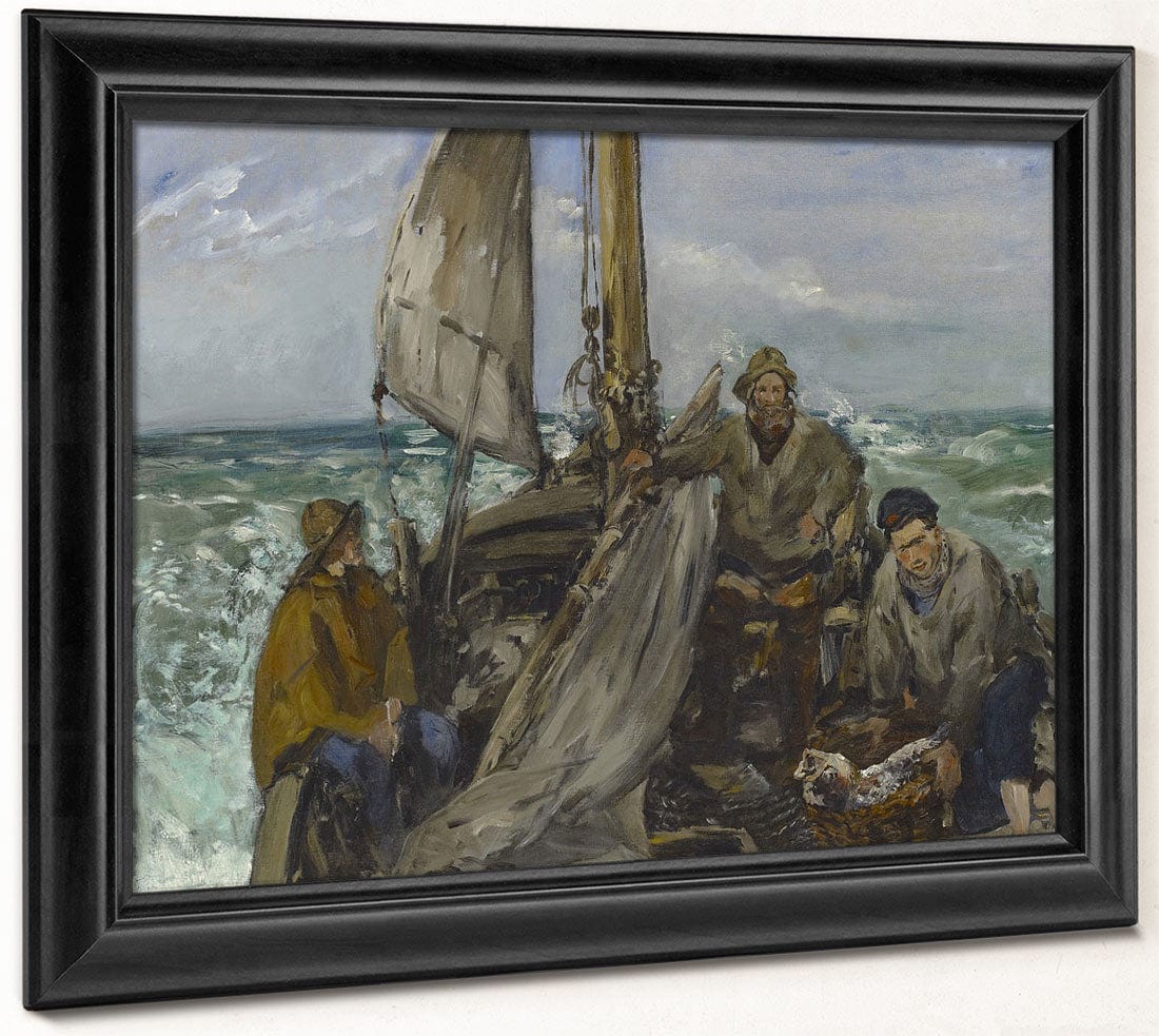 The Toilers Of The Sea By Edouard Manet - Image 8