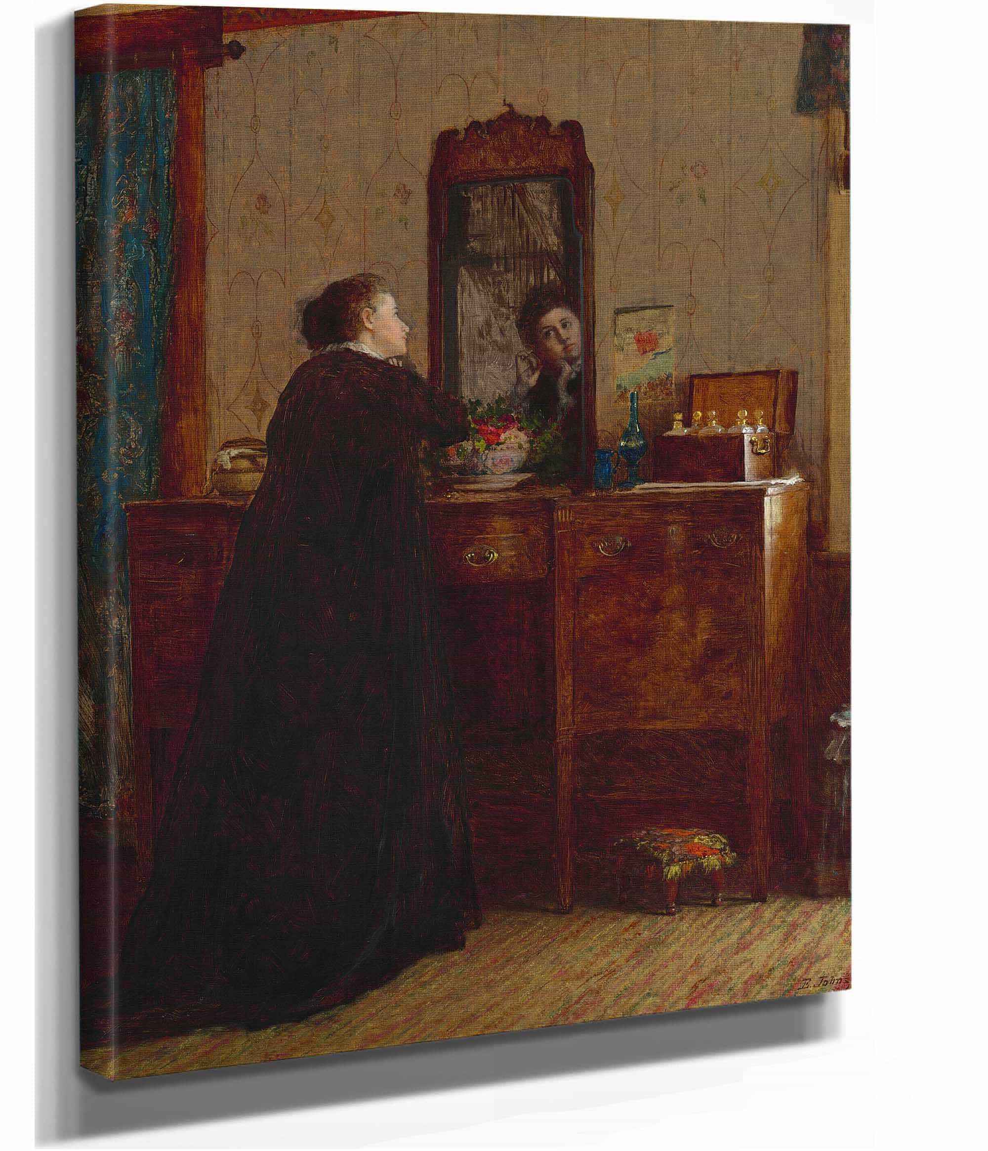 The Toilet by Eastman Johnson - Image 2