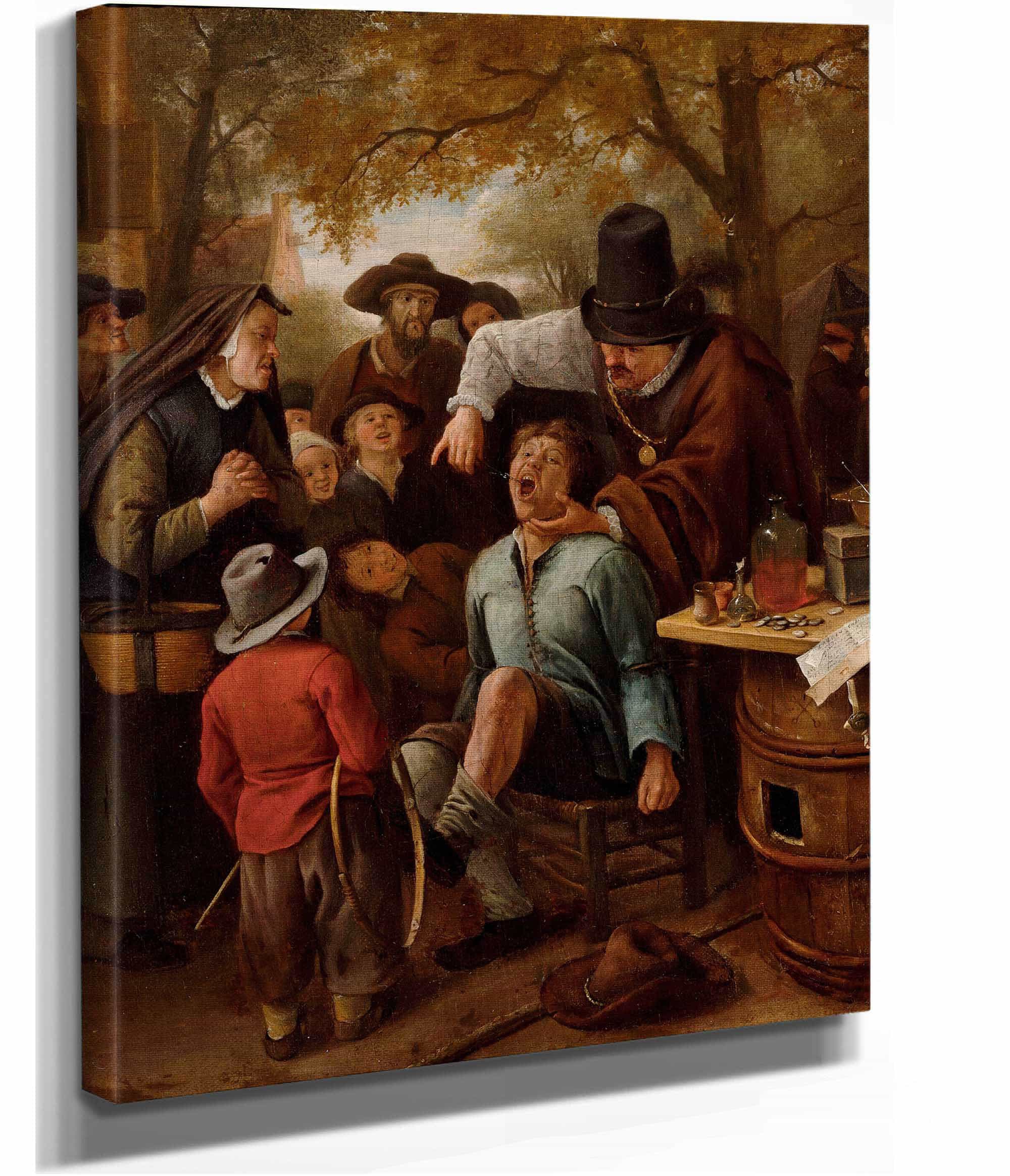 The Tooth Puller by Jan Steen - Image 2