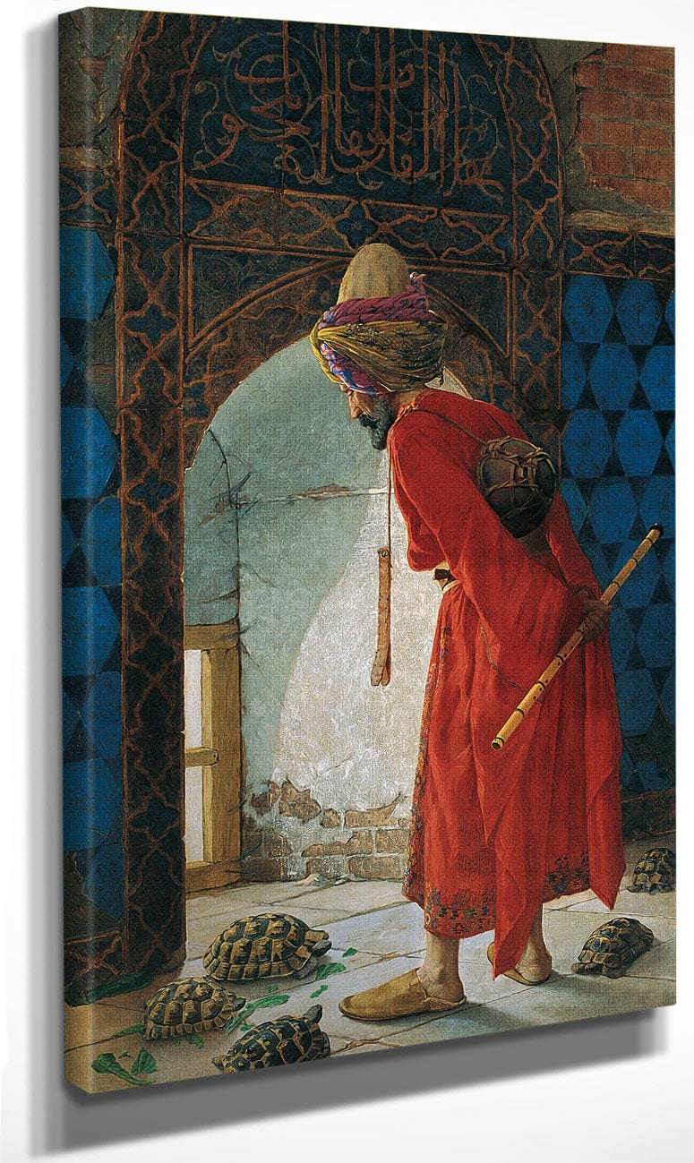 The Tortoise Trainer 1906 By Osman Hamdi Bey