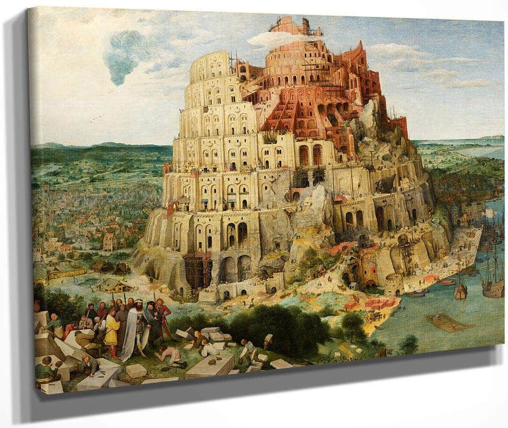 The Tower Of Babel 1563 By The Elder