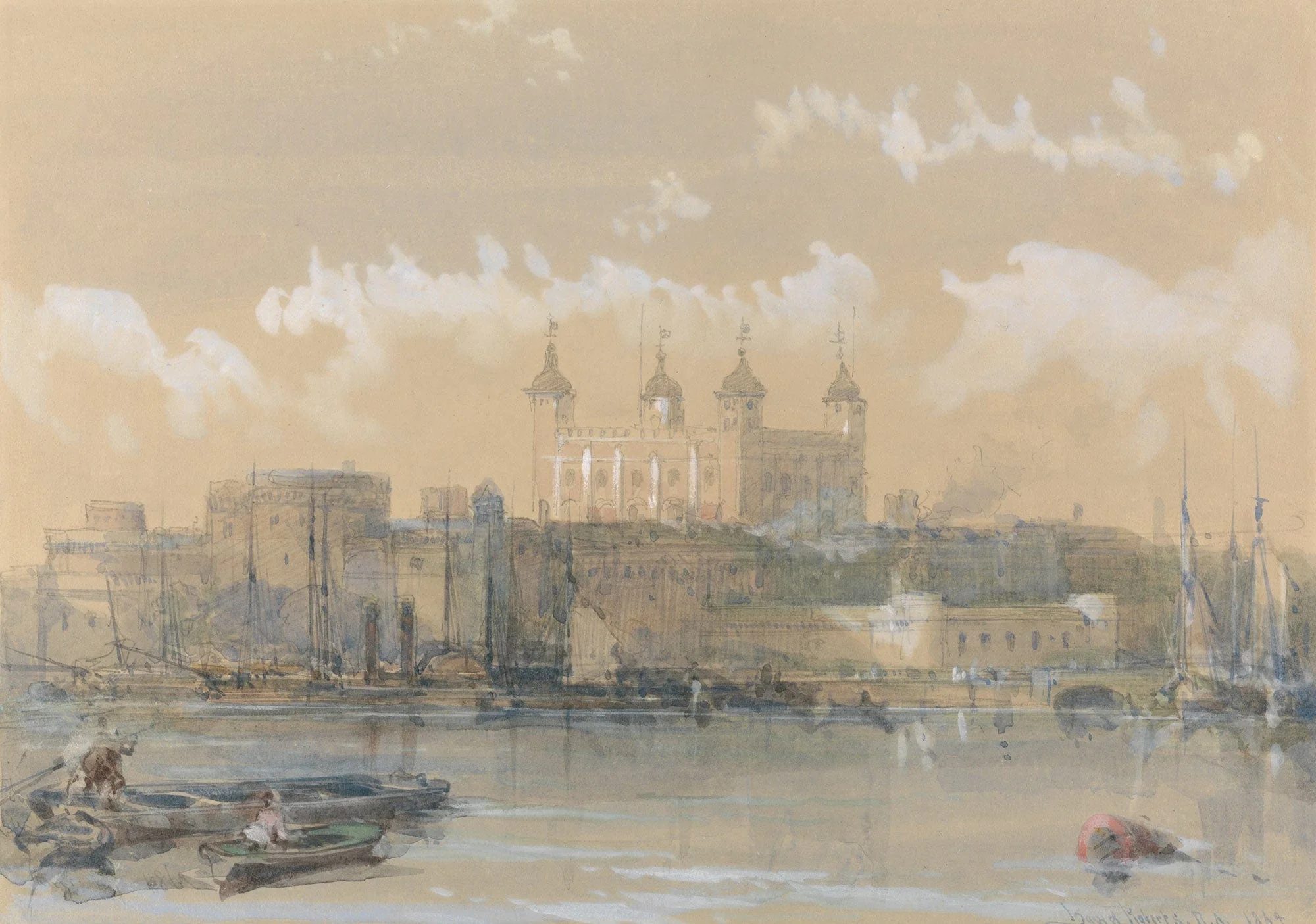 The Tower Of London by David Roberts - Image 2