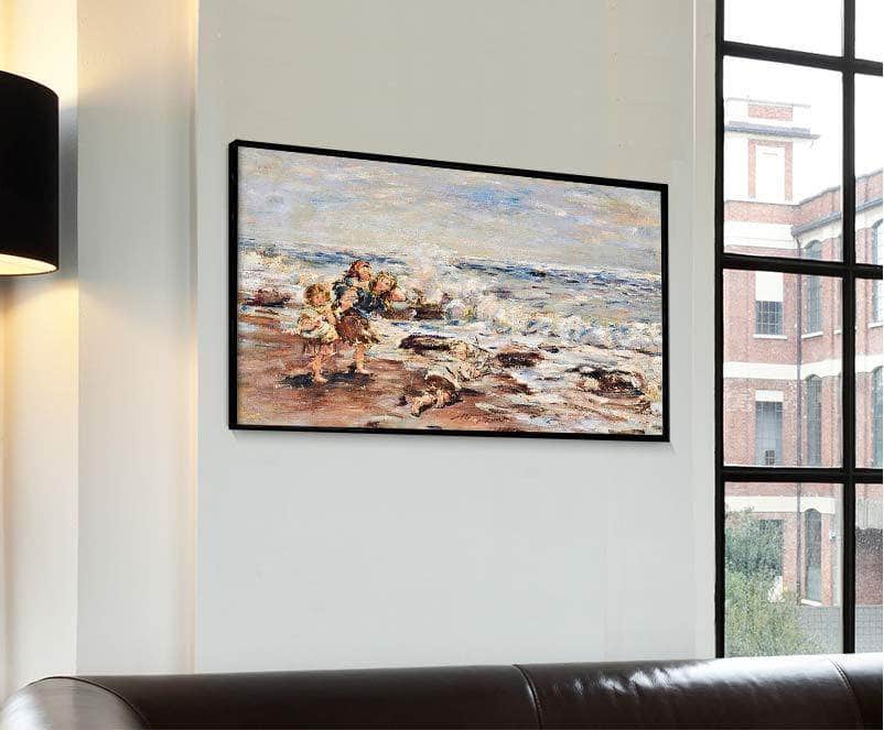The Toy Boat Painting William Mctaggart Canvas Art - Image 4