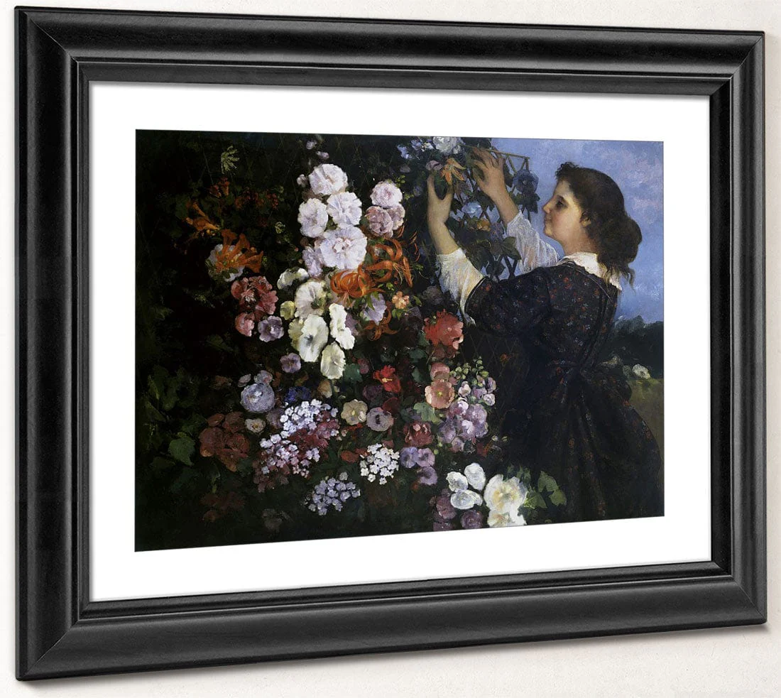 The Trellis By Jean Desire Gustave Courbet - Image 4