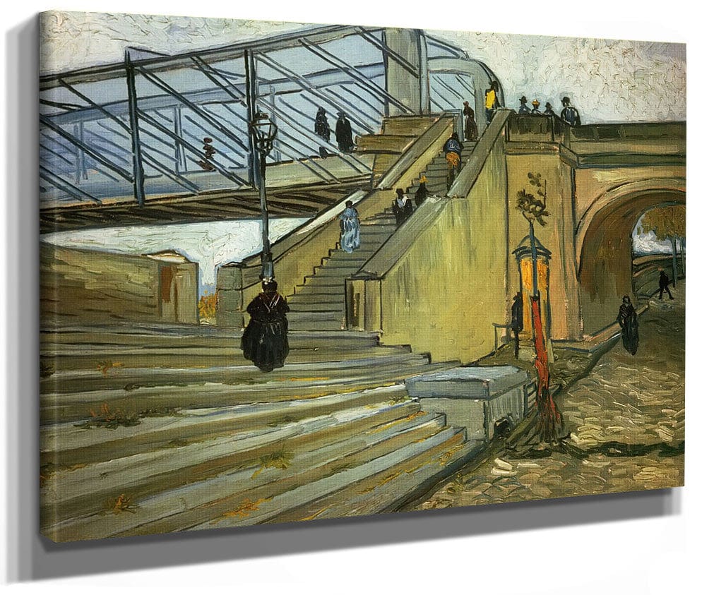 The Trinquetaille Bridge By Vincent Van Gogh