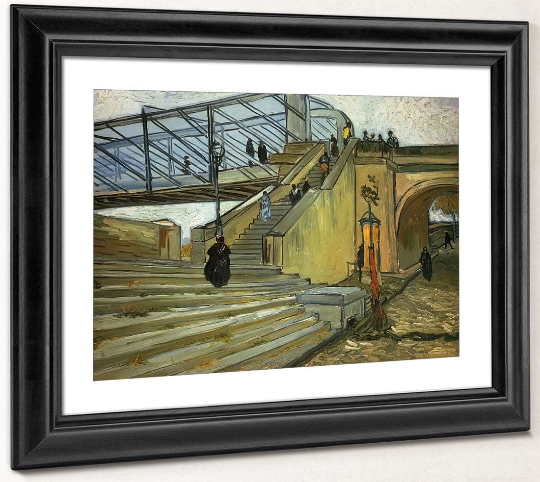 The Trinquetaille Bridge By Vincent Van Gogh - Image 4