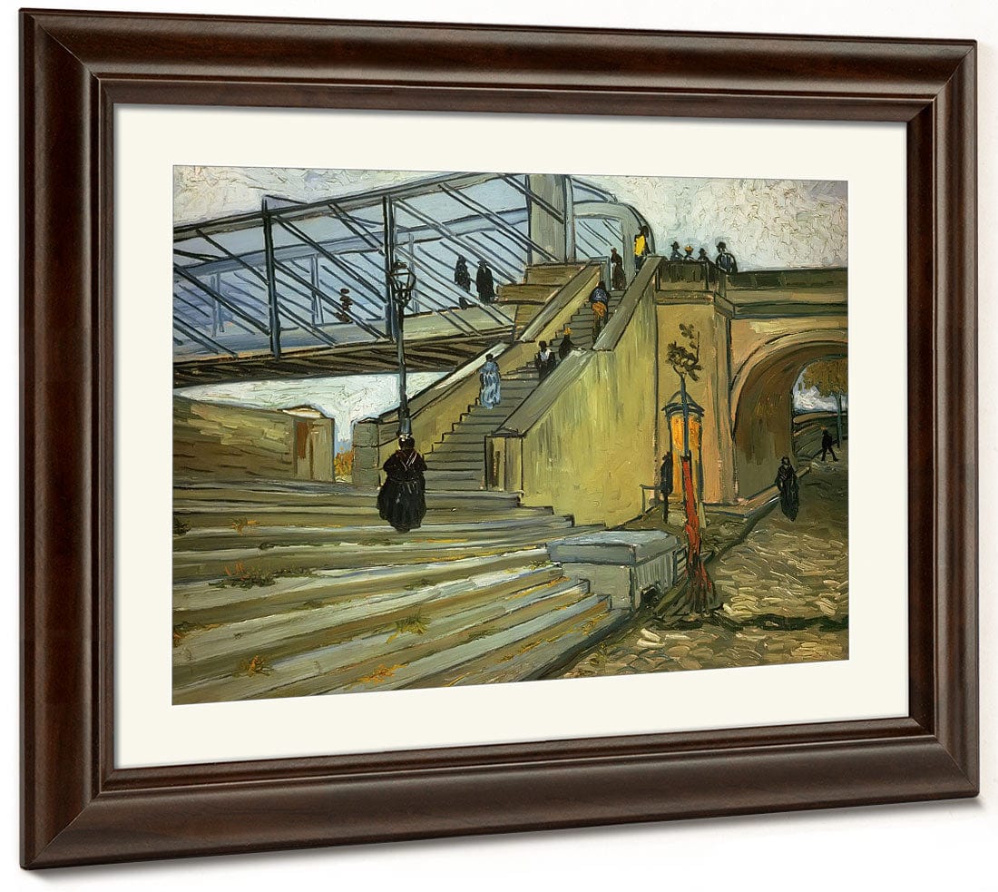 The Trinquetaille Bridge By Vincent Van Gogh - Image 5