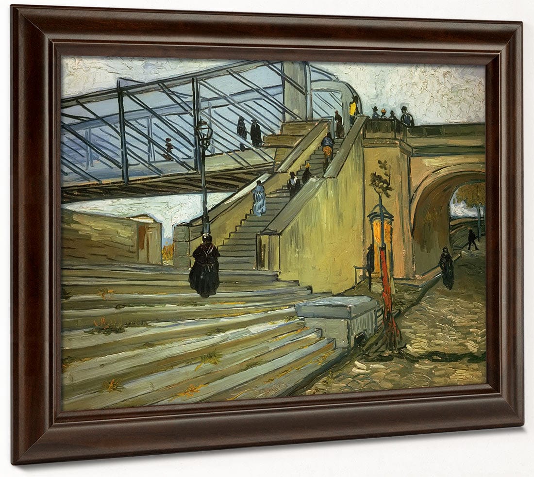 The Trinquetaille Bridge By Vincent Van Gogh - Image 6