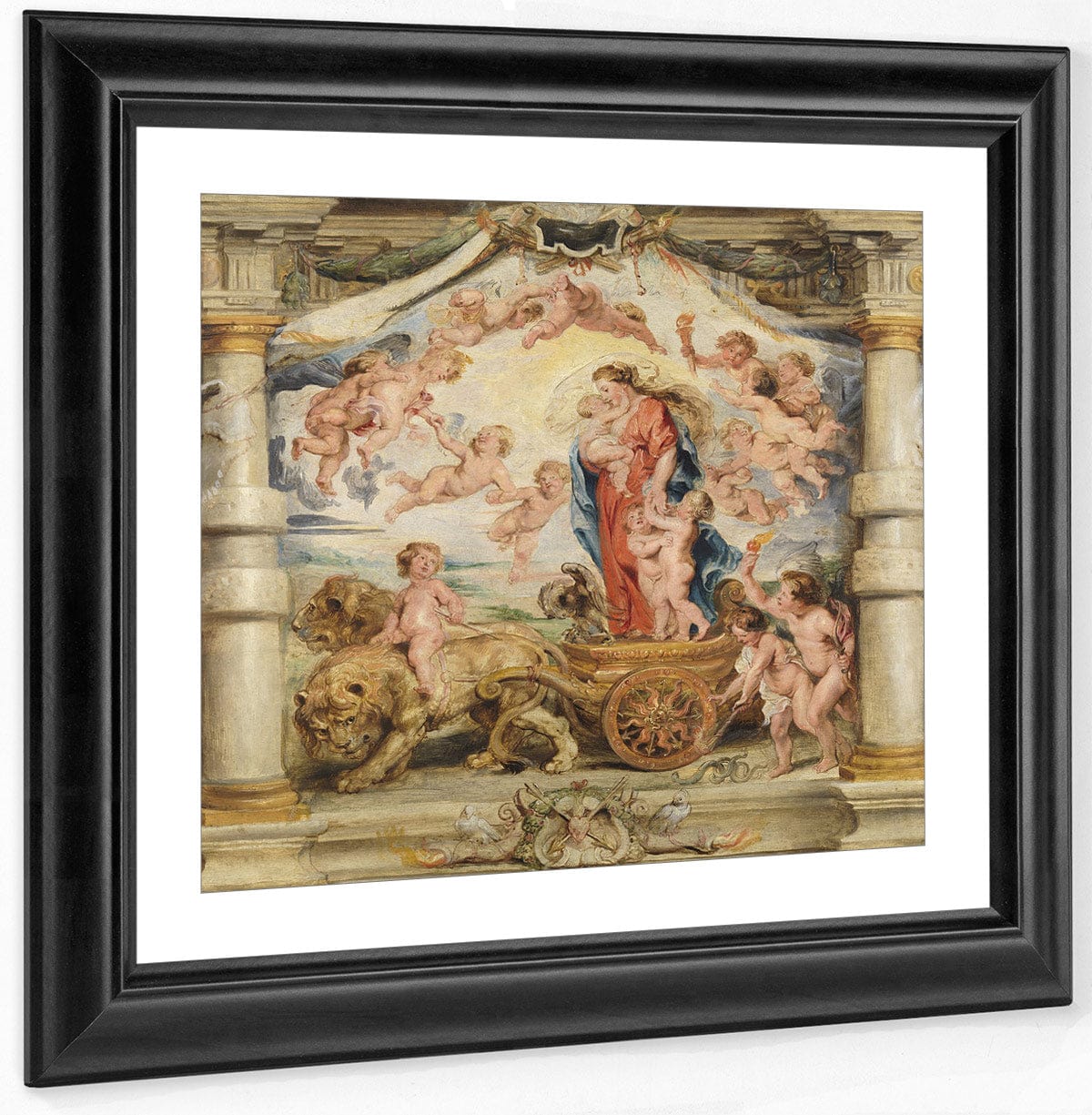 The Triumph Of Charity By Peter Paul Rubens - Image 2