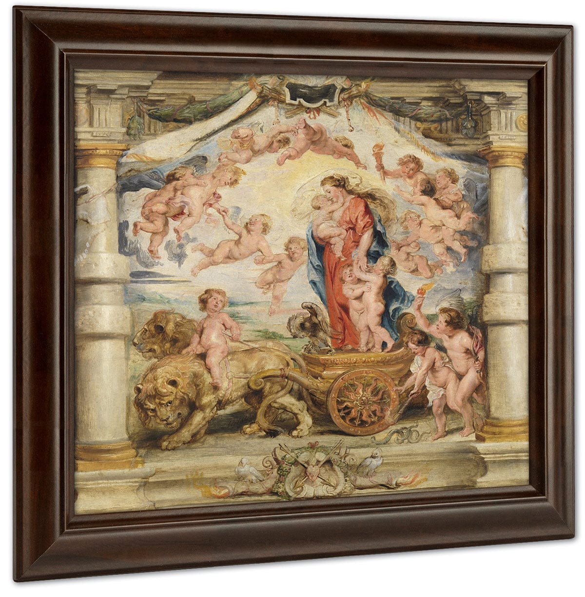 The Triumph Of Charity By Peter Paul Rubens - Image 4